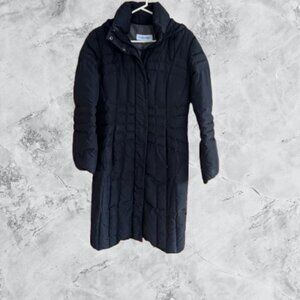 Calvin Klein women's long puff coat: Size XS
